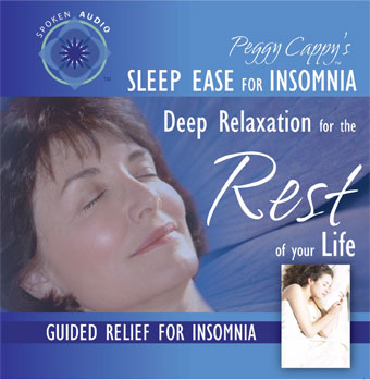 Peggy Cappy Insomnia Relief Audio CD Cover